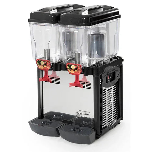 Confrimell CD2J Juice Dispenser with Two 3 Gallon Removable Polycarbonate Bowls
