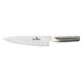 Global Knife 71G77 Global Cooks Knife, fluted, 7-7/8 in  blade, 12-3/4 in  O.A.L., (G61), stainless