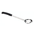 Browne 572333 Serving Spoon, 13 in , slotted, black polypropylene handle, hanging hole, 1.5 mm