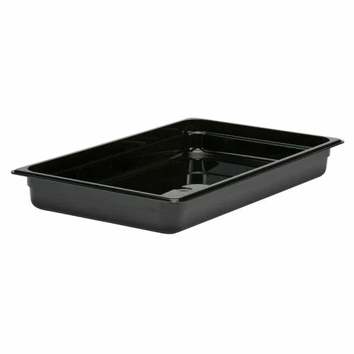 Cambro 12CW110 | Camwearr Food Pan | 8.9 qt capacity full size polycarbonate black
