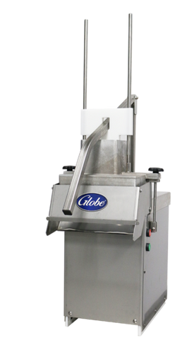 Globe GSCS2-1 High Volume Cheese Shredder, continuous feed design, 66 lb/min capacity, large h