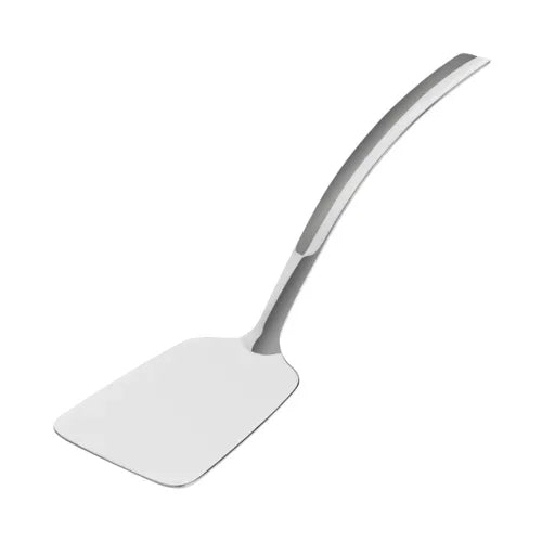 Browne 573371 Horizon Turner, Solid, 18/8 stainless steel, 14 in /35.5cm. Proprietary, curved-