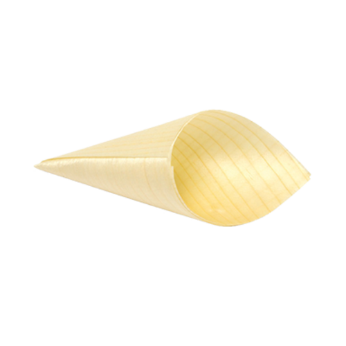 Front Of The House ASC021NAW28 Servewise Disposable Cone, 3 oz., 5-1/4 in , microwave & oven safe up to 45 minu