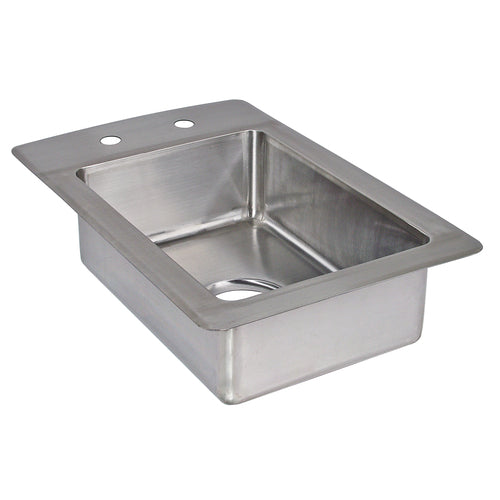 Tarrison TA-DI14-KIT | Drop-In Sink | 1-Compartment 13in W x 20in D