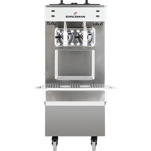 Spaceman 6795-C Frozen Beverage Machine, floor standing, gravity fed, (2) flavors, (2) 12.7 qt.