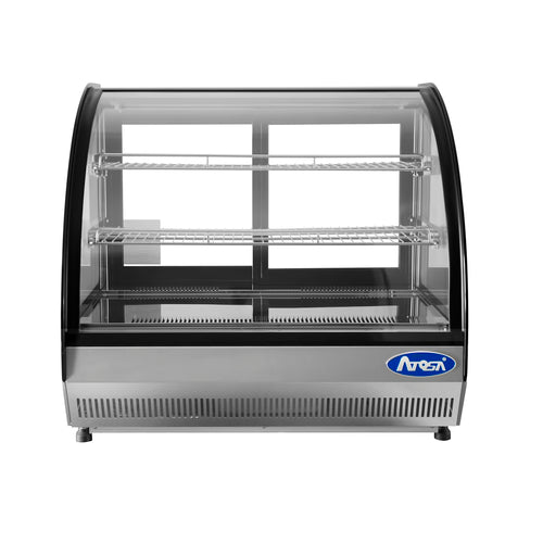 Atosa CRDC-35 Refrigerated Display Case, countertop, 27-3/5 in W x 22-1/10 in D x 26-2/5 in H,