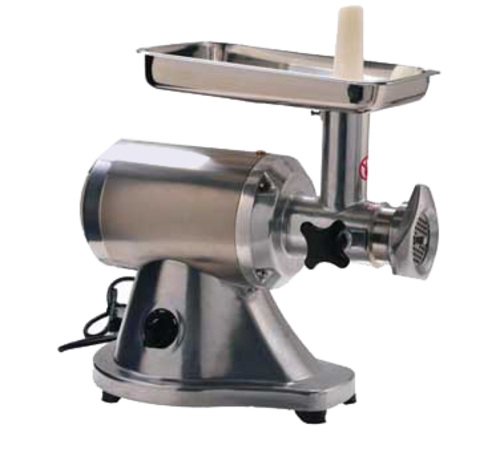 Eurodib HM-12N Meat Grinder, anodized aluminum alloy and stainless steel. acid, salt and rust r
