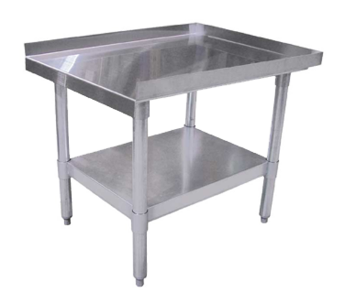 Omcan 22058 (22058) Equipment Stand, 30 in W x 30 in D x 24 in H, 18/403 stainless steel top