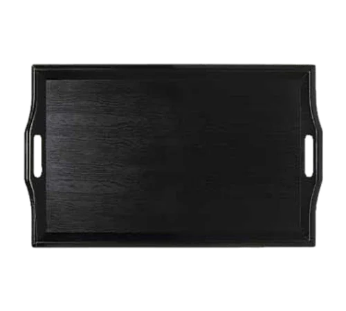 Get RST-2517-1-BK | Room Service Tray 25 in x 16 in | Plastic Wood