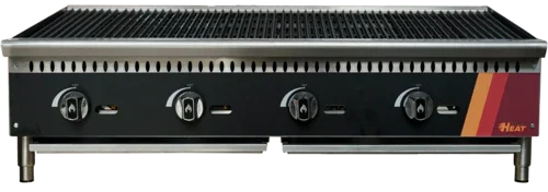 EFI HCH48-LV-N | Versa Heat | Charbroiler Natural Gas Countertop 48 in W