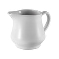 Browne 563930 Creamer, 6 oz., 4 in  x 3-3/10 in , handled, ceramic, white