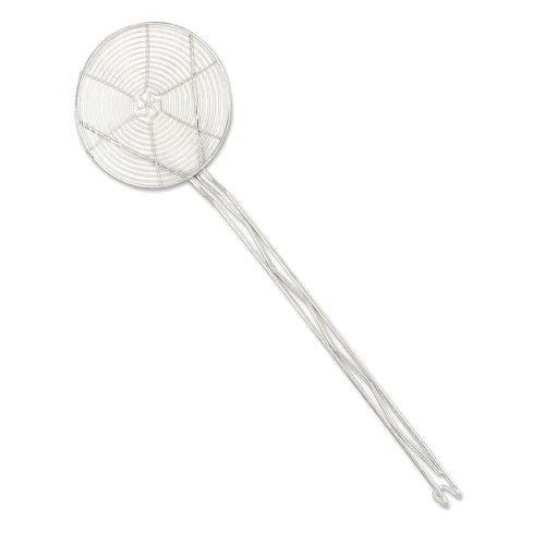 Browne 1309 Skimmer, 9 in  dia. x 17-3/5 in L handle (26-1/2 in  O.A.L.), hooked handle, coa