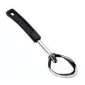 Browne 572311 Serving Spoon, 11 in , solid, black polypropylene handle, hanging hole, 1.5 mm t