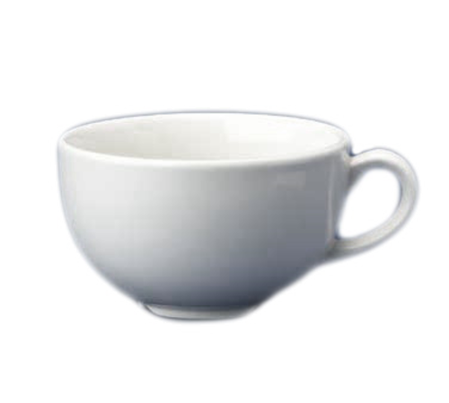 Churchill WH  CB201 Cappuccino Cup, 8 oz., with handle, rolled edge, microwave & dishwasher safe, ce