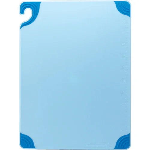 Carlisle CBG182412BL | San Jamar | Saf-T-Gripr Cutting Board 18" x 24"