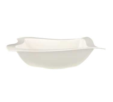 Villeroy Boch 10-2525-3320 Salad Bowl, 13 in  x 13 in , 123 oz., premium porcelain, New Wave