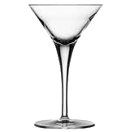 Nude NG67024 Nude Fame Martini Glass, 5 oz. (150ml), with stem, lead-free, crystal, clear (6-