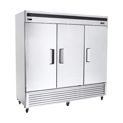 EFI F3-82VC | Versa Chill | Reach-In Freezer three-section 71 cu. ft.