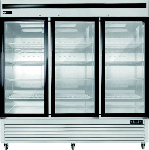 EFI C3-82GDSVC | Versa Chill | Refrigerator Merchandiser, Three-Section, 77 cu ft
