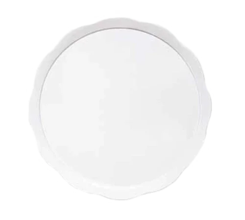 Get ML-114-W | Bake & Brew | Display Tray 11-1/2 in dia scallop edge break-resistant