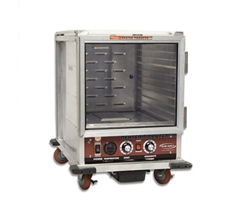 Winholt NHPL-1810HHC Non-Insulated Heater/Proofer Cabinet, mobile, half height, 21 in W x 30-3/4 in D