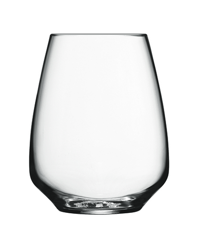Luigi Bormioli A10289BYL02AA02 Riesling Wine Glass, 14.0 oz., stemless, reinforced rims, curved bowl shape, hea