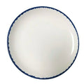 Tableware Solutions 29FUS341-141 Bowl, 15-1/2 oz., 8 in , round, coupe, Dapple Blue by Continental, plain white w
