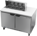 Beverage Air SPE48HC-08 Sandwich Top Refrigerated Counter, two-section, 48 in W, 13.01 cu. ft., (2) door