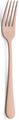 Tableware Solutions 1410AEB000340 Dessert Fork, 7 in  (18.3 cm), 2 mm thickness, pvd copper, 18/0 Stainless Steel,