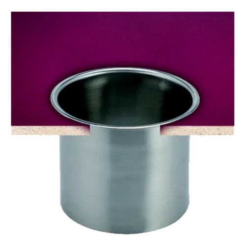Carlisle L360C | In-Counter Trash Chute | 6-3/5 in Diameter, 5-1/4 in Tube Length