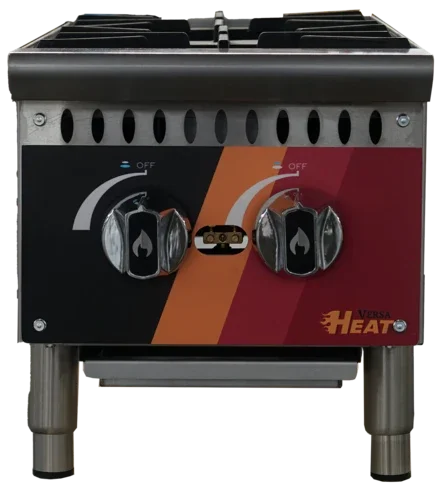 EFI HHP12-2B-P | Versa Heat | Hotplate 12 in W LP gas Cast Iron 2 Burners