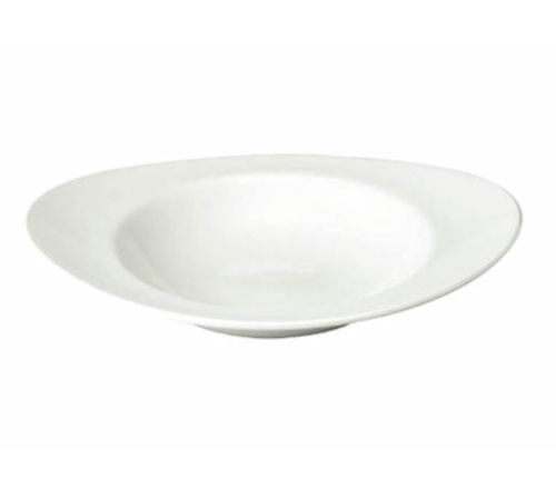 Churchill WH  OSP 1 Soup Plate, 14 oz., 10-3/4 in  x 8-3/4 in , oval, deep, wide rim, curved, rolled