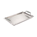 Crown Verity SP-1423 Removable Griddle Plate, 19-1/2 in  W x 12 in  D, 3/16 in  thick stainless steel