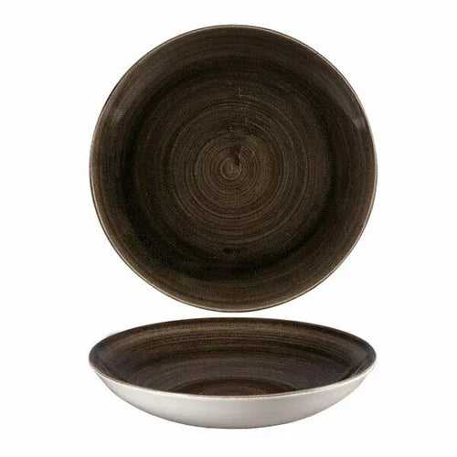 Churchill PAIBEVB91 Bowl, 40 oz, 9-3/4 in dia, round, ceramic safe for microwave and dishwasher