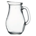 Pasabache PG80102 Pasabahce Bistro Pitcher, 33-1/4 oz. (985ml), 8 in H, (3-3/4 in T 6 in B), with