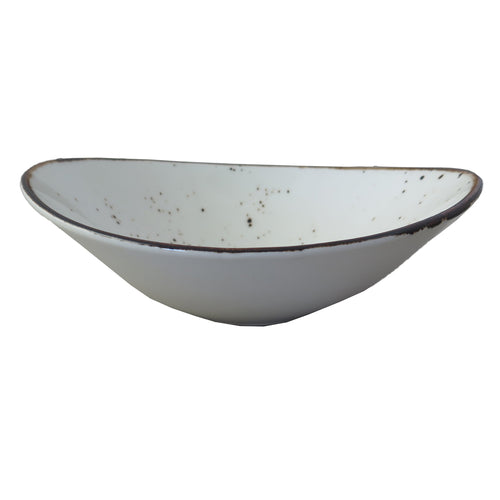 Continental 29FUS171-01 Salsa Bowl, 2-1/2 oz., 4 in  dia., Elements Rustic by Continental, white (for Li