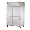 True STA2DT-4HS SPEC SERIESr Refrigerator/Freezer, reach-in, two-section, (4) stainless steel ha