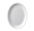 Churchill WH  D12 1 Platter, 12 in , oval, rolled edge, microwave & dishwasher safe, ceramic, eco gl