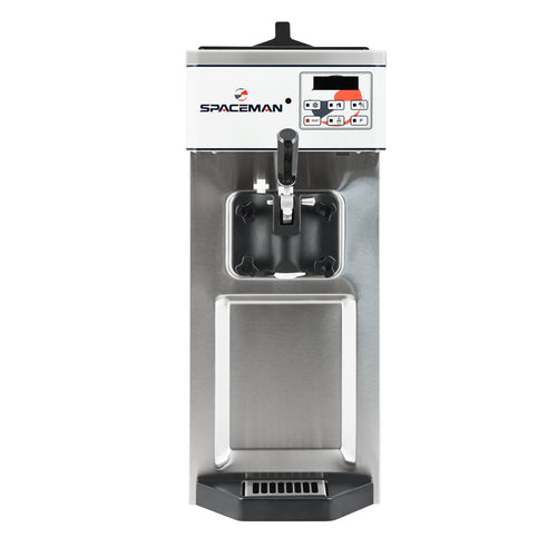 Spaceman 6210-C Soft-Serve Machine, Compact Countertop (1) flavor, gravity fed, 8.5 qt. (8 liter