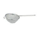 Browne 9091 Strainer, 2-3/4 in  bowl, 4 in L handle, single fine mesh, flat-bottom wire hand