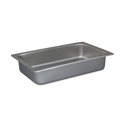 Browne 575126-2 Chafer Water Pan, full-size, 20 in  x 12 in  x 4-1/2 in , dripless, stainless st