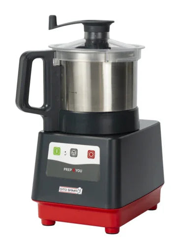 Dito Sama 602249 Cutter Mixer with Stainless Steel Bowl and Single Speed