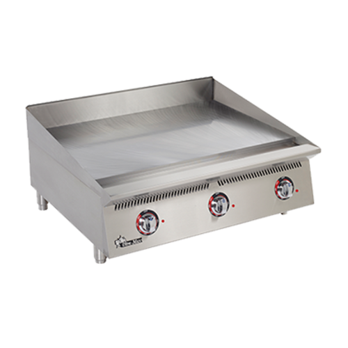 Star Mfg 836TA Ultra-Maxr Griddle, countertop gas, 36 in  W x 24 in  D cooking surface, 1 in  t