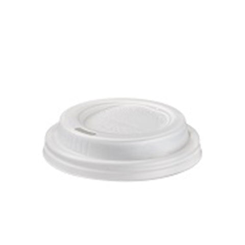 Leone Q3008 Disposable Cup Lid, (6.3 cm), for disposable cup (Q3000), biodegradable/composta