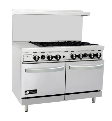 EFI RCTRS-12G-6B-N | Versa Heat | Restaurant Range 48 in Natural Gas