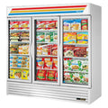 True GDM-72F-HC~TSL01 Freezer Merchandiser, three-section, True standard look version 01, -10øF, (12)