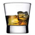 Pasabache PG42265 Pasabahce Petra Rocks Glass, 10 oz. (295ml), 3-3/4 in H, (3-1/2 in T 3-1/2 in B)