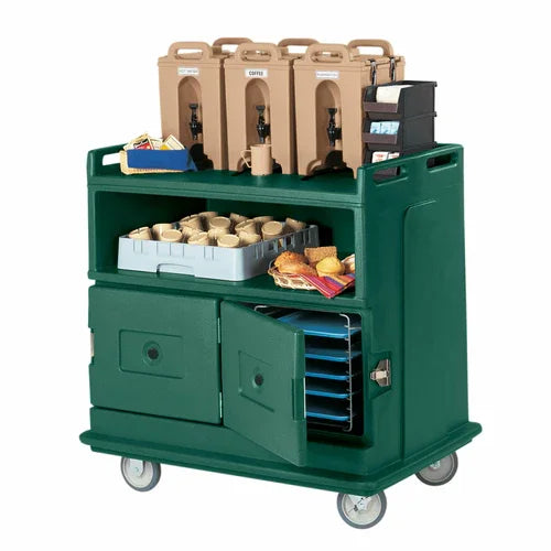 Cambro MDC24192 | Beverage Service Cart | Polyethylene Construction | NSF Certified