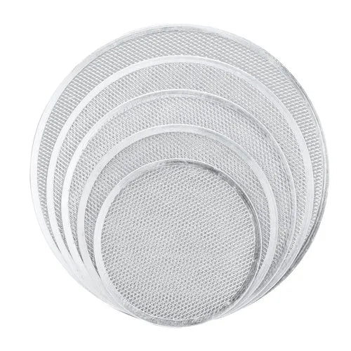 Browne 575367 Pizza Screen, 17 in , seamless rim, aluminum
