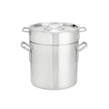 Thermalloy 5813208 Thermalloyr Double Boiler Set, 3-piece, includes (1) each: 8 qt., 9-3/10 in  x 8